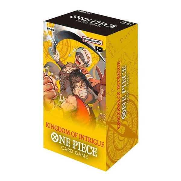 One Piece - OP04 - Kingdom of Intrigue - Double Pack Set (DP-01)
