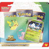 Pokemon - 30th Celebration - Tech Sticker Collection