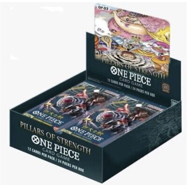 One Piece - OP03 - Pillars of Strength Booster Box (24 Boosters)