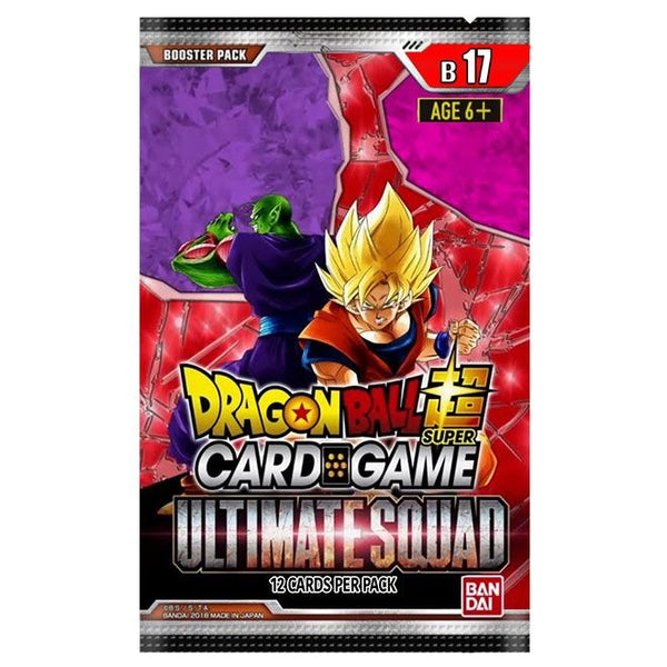 Dragon Ball - Super Card Game - Unison Warrior Series Booster Pack UW8 (B17)